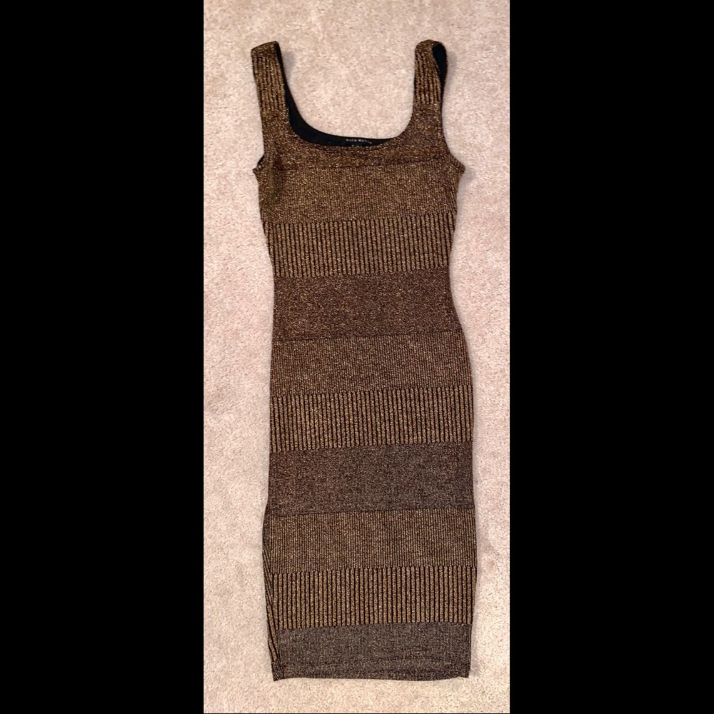 Metallic Mini Dress - Picture 2 of 3